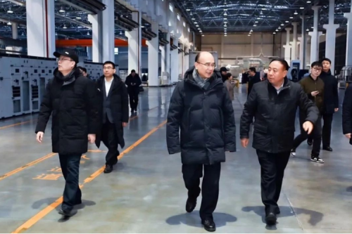 黑龍江省委書記、省人大常委會主任許勤蒞臨九洲集團實地調研